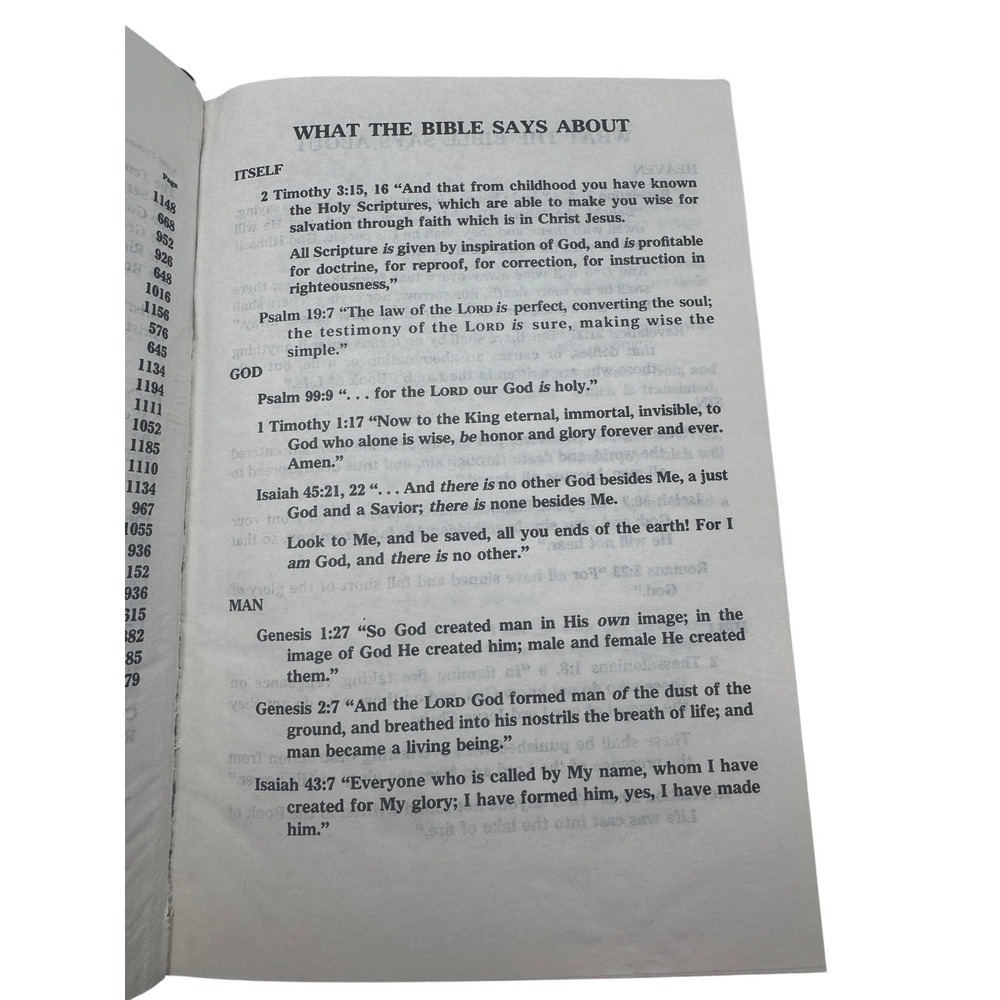 Gideons Holy Bible New King James Version NKJV Burgundy Thomas Nelson 1985 - Picture 6 of 7